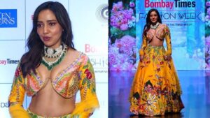 neha sharma, bombay times fashion week, troll, bold look, bollywood actresses